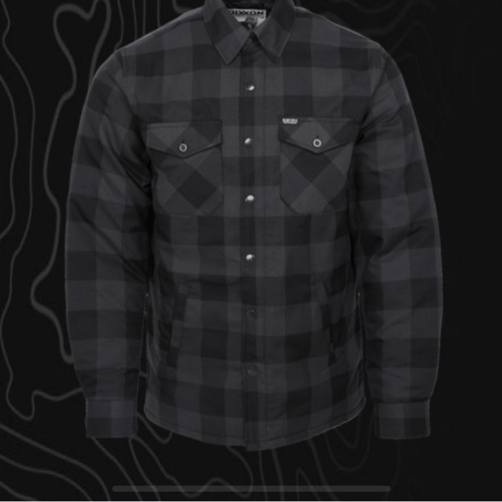 BRCC X DIXXON TACTISQUATCH FLANNEL JACKET, size Large!